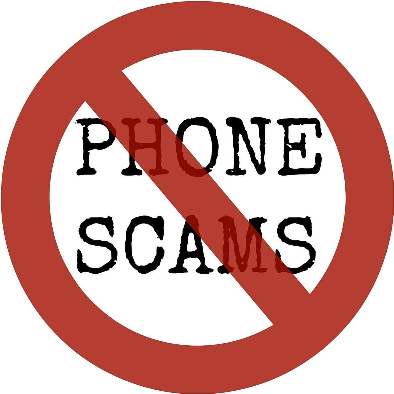 Crossed phrase phone scams